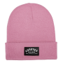 Coretex - Oldschool Logo Beanie Woven Label dusky pink