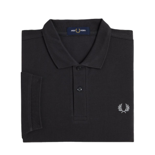 Fred Perry - Plain Polo Shirt M6000 anchor grey/limestone W97