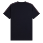 Fred Perry - Contrast Tape Ringer T-Shirt M4613 navy/carrington brick W71