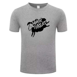 Minor Threat - Sheep T-Shirt grey