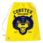 Coretex - Panther Gym Sack yellow-dark blue