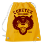 Coretex - Panther Gym Sack mustard-bordeaux