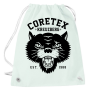 Coretex - Panther Gym Sack pastel mint-black