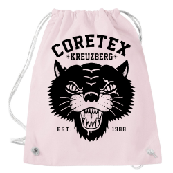 Coretex - Panther Gym Sack dustypink-black