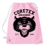 Coretex - Panther Gym Sack classic pink-black