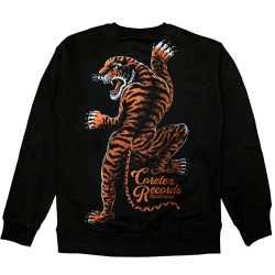 Coretex - Warrior Tiger Sweatshirt black