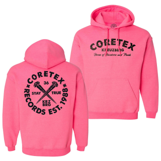 Coretex - Nails Hoodie safety pink