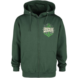 Dropkick Murphys - Anchor Admat Zip-Hoodie bottle green