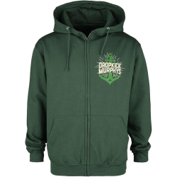 Dropkick Murphys - Anchor Admat Zip-Hoodie bottle green