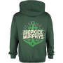 Dropkick Murphys - Anchor Admat Zip-Hoodie bottle green