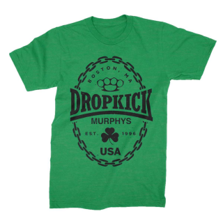 Dropkick Murphys - Chain Seal T-Shirt kelly green