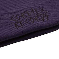 Coretex - Scratch Logo Beanie purple