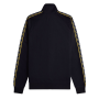 Fred Perry - Contrast Taped Track Jacket J5557 navy/honeycomb W75