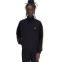 Fred Perry - Contrast Taped Track Jacket J5557 navy/honeycomb W75