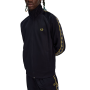 Fred Perry - Contrast Taped Track Jacket J5557 navy/honeycomb W75