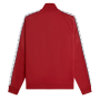 Fred Perry - Taped Track Jacket J4620 burnt red M02