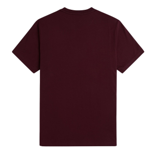 Fred Perry - Embroidered T-Shirt M4580 oxblood K22