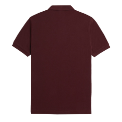 Fred Perry - Plain Polo Shirt M6000 oxblood/ecru 597