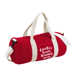 Coretex - Est.1988 Barrel Bag Large red-off white