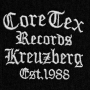 Coretex - Est. 1988 Embroidered Zipper black