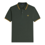 Fred Perry - Twin Tipped Polo Shirt M3600 court green/honeycomb/honeycomb Y22