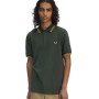 Fred Perry - Twin Tipped Polo Shirt M3600 court green/honeycomb/honeycomb Y22