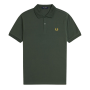 Fred Perry - Plain Polo Shirt M6000 court green/honeycomb Y22