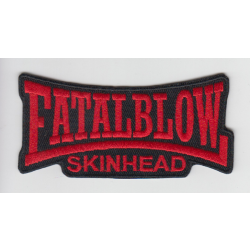 Fatal Blow - Logo Patch black