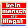 Kein Mensch Ist Illegal - magnet red