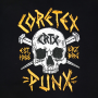 Coretex - Punx Embroidered Sweatshirt black-gold