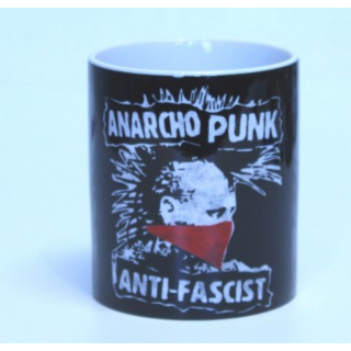 Anarchopunk Antifascist - Logo Tasse