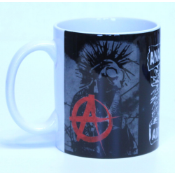 Anarchopunk Antifascist - Logo Tasse