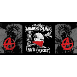 Anarchopunk Antifascist - Logo Tasse