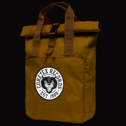 Coretex - Panther Recycelter Rolltop-Rucksack mustard/reflector