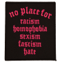 Coretex - No Place For Patch black-pink