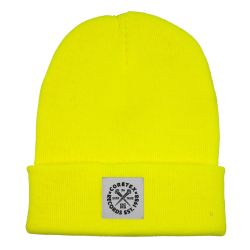 Coretex - Nails Beanie flurescent yellow