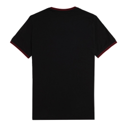 Fred Perry - Twin Tipped T-Shirt M1588 black/burnt red Y42