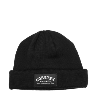 Coretex - Oldschool Logo Recycled Mini Fisherman Beanie black