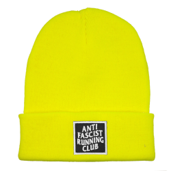 Anti Fascist Running Club - Beanie w/ Reflector Patch...