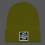 Anti Fascist Running Club - Beanie w/ Reflector Patch fluorescent yellow