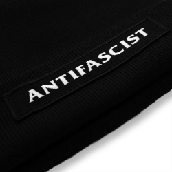 Antifascist - Beanie w/ Patch black