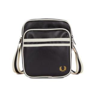 Fred Perry - Classic Side Bag L8258  black/ecru D57