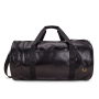 Fred Perry - Tonal Large Barrel Bag L9255 black/gold 774