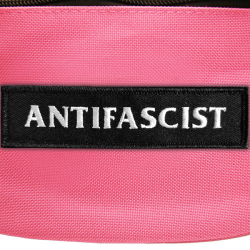 Antifascist - Logo Recycled Hip Bag true pink