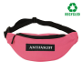 Antifascist - Logo Recycled Hip Bag true pink