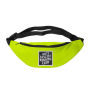 Anti Fascist  Running Club- Logo Hip Bag fluorescent yellow