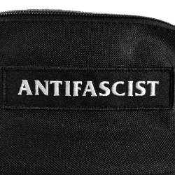 Antifascist - Logo Recycled Hip Bag black