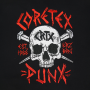 Coretex - Punx Embroidered Zipper black-red