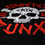 Coretex - Punx Embroidered Zipper black-red