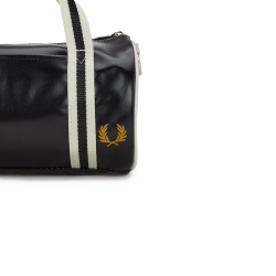 Fred Perry - Classic Mini Barrel Bag L9256 black/ecru D57